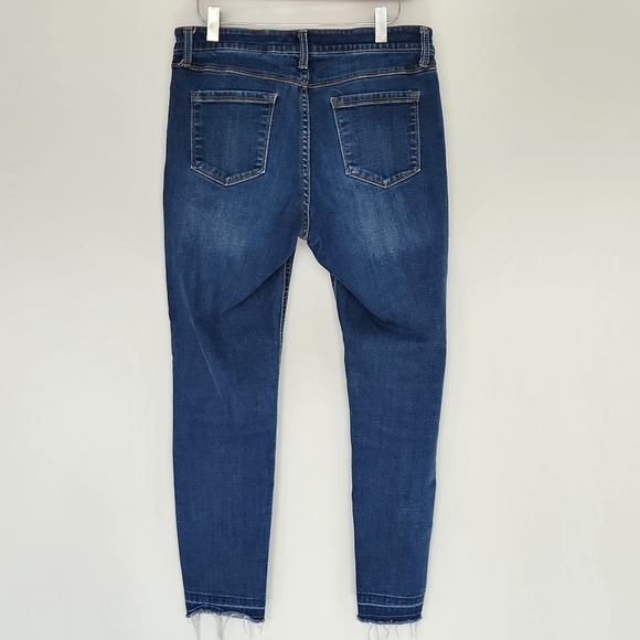 BUFFALO DAVID BITTON Women's Jess Rip & Repair Mid-Rise Skinny Jeans 8/29 - Picture 8 of 8